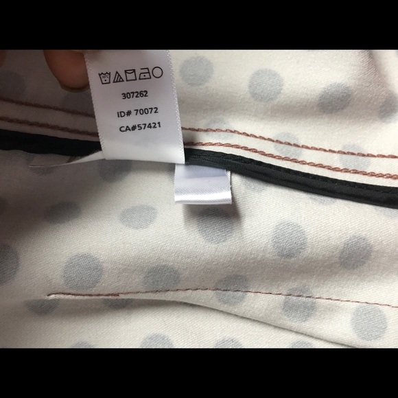 LOFT Polkadot career skirt 4 - Picture 7 of 9